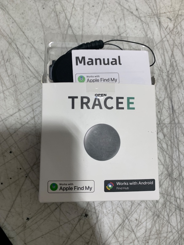Photo 1 of Tracee GPS Tracker 2.0, 2 Pack Magnetic Hidden Locator, Advanced Bluetooth Anti-Lost Tracker with Protective Case and Lanyard, Universal Compatibility with iOS & Android Systems, Black