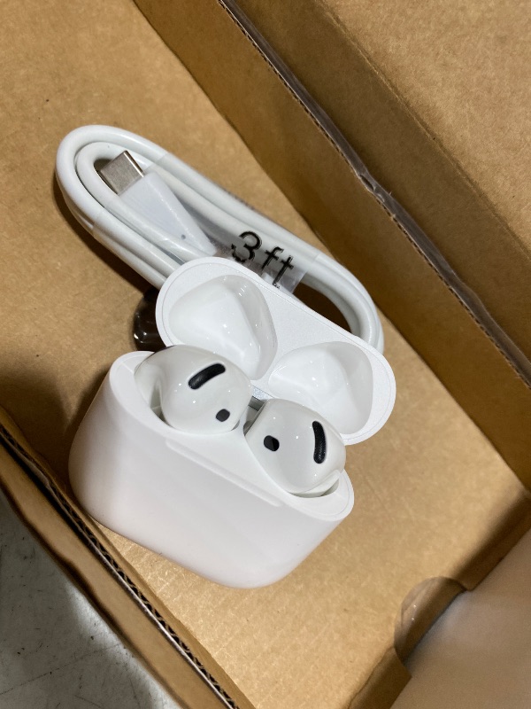 Photo 1 of Apple Airpods 4 (Renewed)