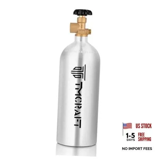 Photo 1 of TMCRAFT 15 Cu.Ft Nitrogen Cylinder, High-Strength Aluminum Alloy Inert Gas