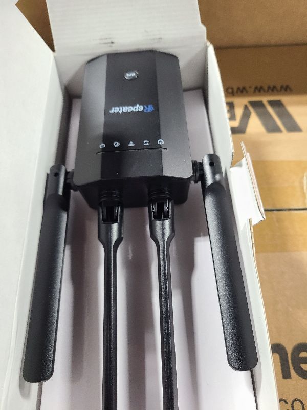 Photo 1 of 2026 New WiFi Extender Signal Booster, Long Range up to 18kSq.ft, Wireless Internet Repeater Routers Signal Amplifier for Home, 8X Faster Access Point with Ethernet Port