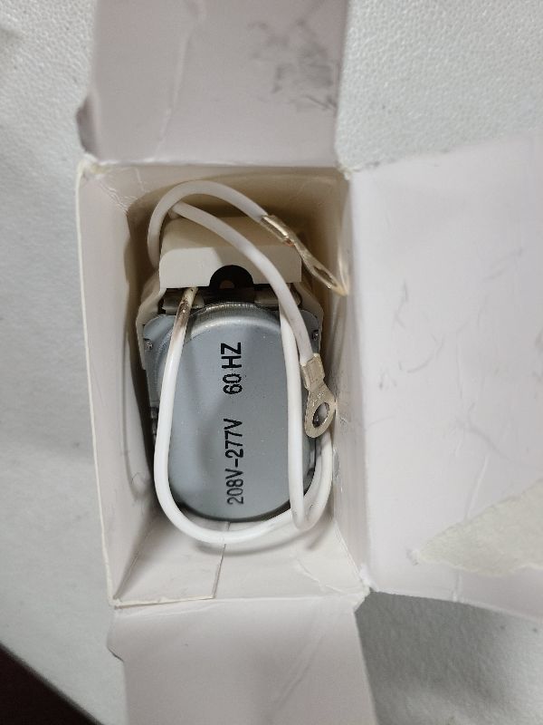Photo 1 of 1 Pack 208/277V 60Hz Pool Timer Replacement Motor Compatible with WG1573-5 Time Clock Replacement Motor Compatible with T104M, T100, T170, R201, T1400, T100-20 and WH Series