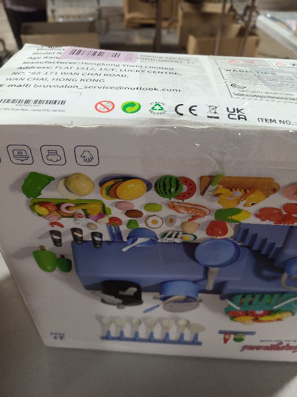 Photo 1 of 130Pcs Kitchen Playset, Toddler Pretend Cooking Play Pots, Pans, Utensils Cookware, Daily Food Fruit Veges, Shopping Storage Basket, Dessert, Prop Money, Learning Gift for Child (Pink)