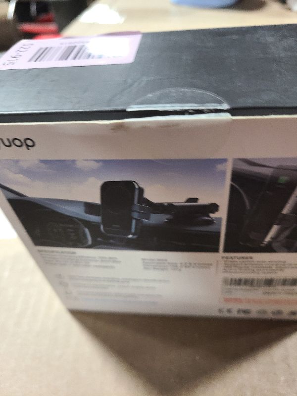 Photo 1 of 15W Fast Charging Wireless Car Charger Mount - Phone Mount Auto Clamping Windshield Dashboard Air Vent Phone Holder for iPhone 8 9 10 11 12 13 14 Pro Max Xs, Samsung Galaxy S20, S10+ S9+