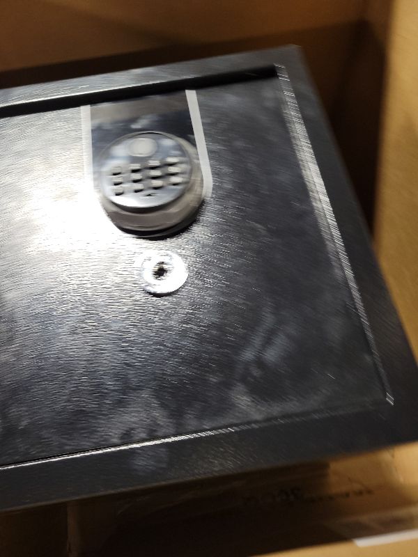 Photo 1 of 2.0 Cuft Biometric Safe Box, Fireproof Safe for Home with Digital Keypad and Spare Keys, Safety Box for Money, Documents, and other Valuables