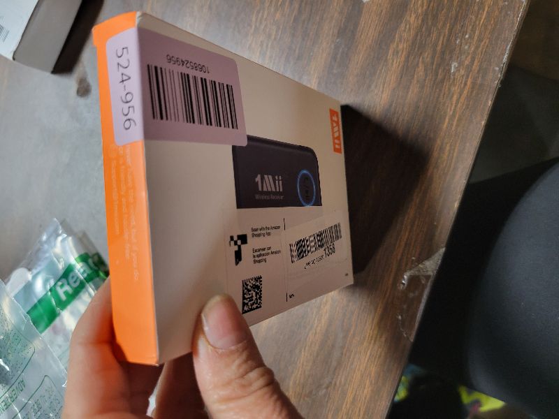 Photo 1 of 1Mii Bluetooth 5.3 Music Receiver for Car/Home Stereo, Aux Bluetooth Adapter for Car with Volume Control Supports Hands Free Calls, 16H Battery Life