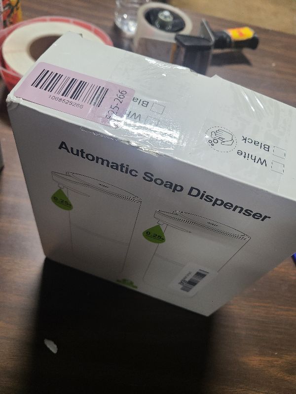 Photo 1 of 2 Pack Automatic Soap Dispensers,12.8oz/380ml USB Touchless Automatic Foaming Soap Dispenser,Rechargeabled Wall Mounted Smart Soap Dispenser for Bathroom Kitchen Dish Soap