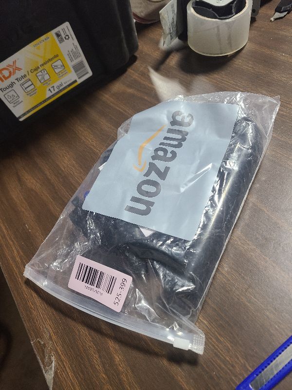 Photo 1 of (1 Pack) Yariwiz Black P Trap 1 1/2 Inch for Bathroom Kitchen Sink Drain Pipe Tubular Kit with Black Threaded Adapter and Blue TPE Washer KSD-001B