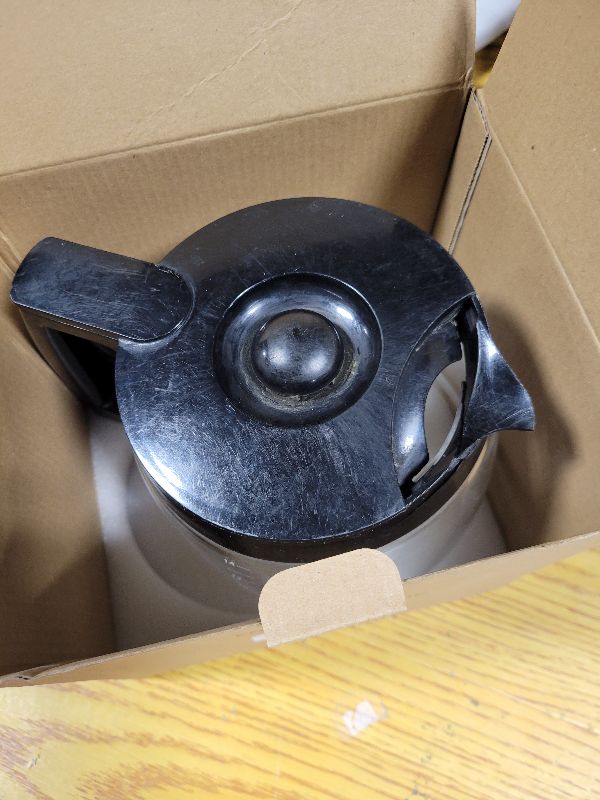 Photo 1 of 12-Cup Glass Carafe Replacement for Cuisinart Coffee Maker Models DCC-1200, DCC-1100BK, DCC-2650, CHW-12, CHW-12P1, DGB-550BK, DGB-550BK1, DGB-625BC, DGB-700BC, and SS-12 | Part# DCC-1200PRC