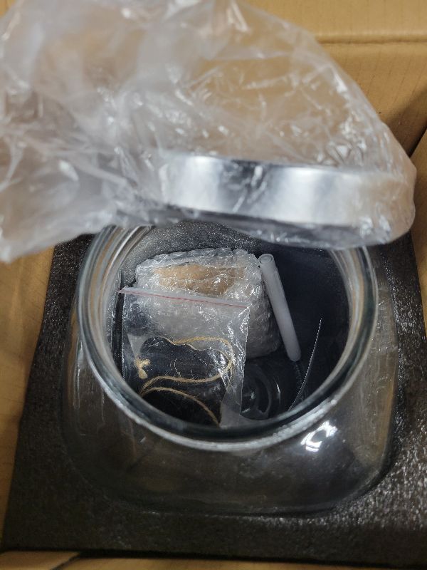 Photo 1 of 1 Gallon Drink Dispenser with Spigot 18/8 Stainless Steel – Airtight & Leakproof Glass Sun Tea Jar with Anti-Rust Lids, Beverage Dispenser for Parties - Laundry Detergent Holder