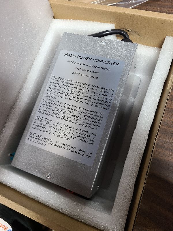 Photo 1 of ???? ??????? WF-9855,55 Amp RV Power Converter for Lithium Battery,Compatible with WF-9855,WF-9855-AD,WF-9855-AD-CB&Other WF-9800 Series Power Converter?5 Years Warranty