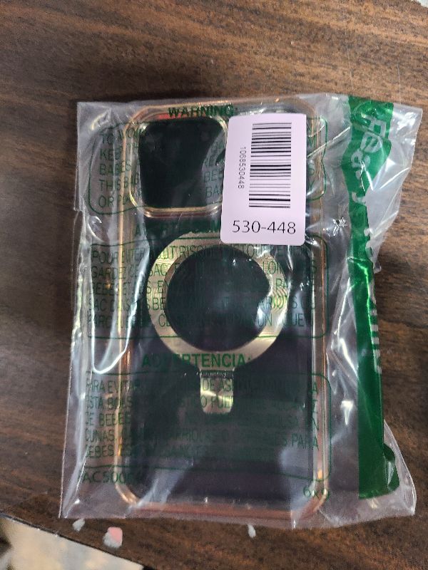 Photo 1 of [CD Metal Ring Stand + Built-in Privacy Screen Protector] Magnetic Case for iPhone 16 Pro Max 6.9" [Soft Bumper Full Signal] [Compatible with MagSafe] Full Body Shockproof Clear Case, Desert Gold