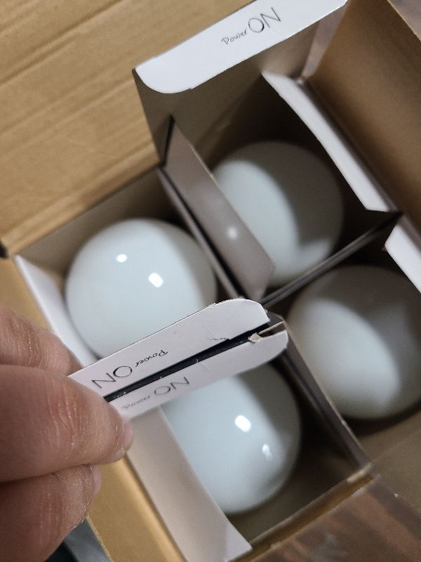 Photo 1 of (4 Pack) G25 Incandescent Incandescent Light Bulb 2700K Soft Light, Decorative Globe Light Bulbs,E26 Medium Base, Perfect for Pendant Bathroom/Vanity Mirror Makeup, Dimmable. (White-Finish, 25-Watt)