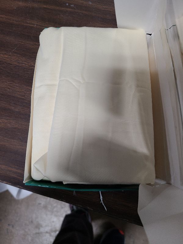 Photo 1 of 2 Pack Pillow Shams King Size 20x40 – 600 Thread Count 100% Organic Cotton Ivory Pillow Covers with 2 Inch Decorative Flange, Soft & Smooth Premium Hotel-Quality Pillowcases Set of 2