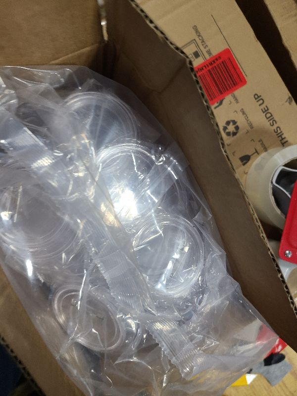 Photo 1 of 100 Pcs Acrylic Pin Badges High Transparency DIY Button Pin Durable Reusable Custom Buttons Easy Assembly Customizable Pins for Backpacks Jackets Hats Gifts and Custom Projects 2.3in