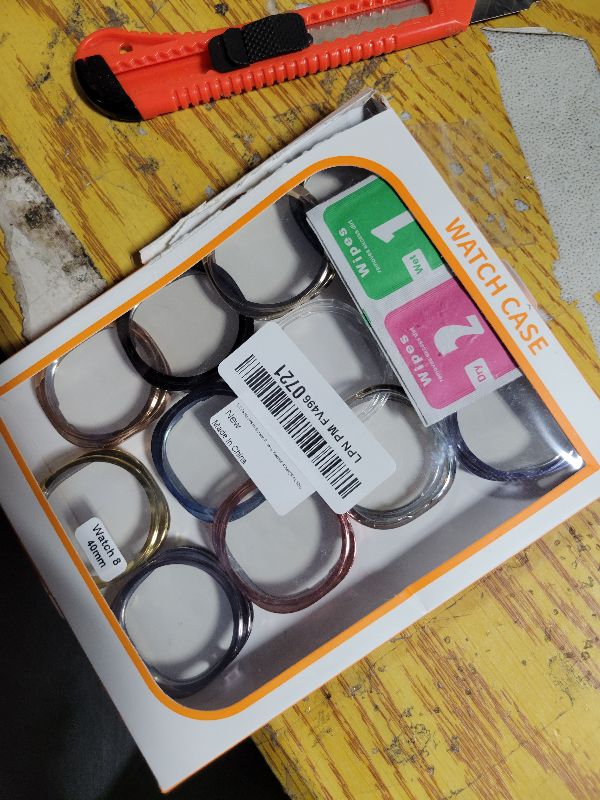 Photo 1 of [12 Pack] Watch Screen Protector for Galaxy Watch8 40mm, Soft TPU Watch Case Protective Cover for Samsung Galaxy Watch8 40MM(SM-L320)