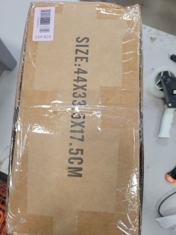 Photo 1 of 2 Pcs Pull Out Drawers for Cabinets Organizer Expandable Width(11.8"-19.4"), Depth(16.45"-21.7") With 3 Rails, No Drill Roll Out Drawer, Adhesive Sliding Drawers for Kitchen Pantry Storage Adjust