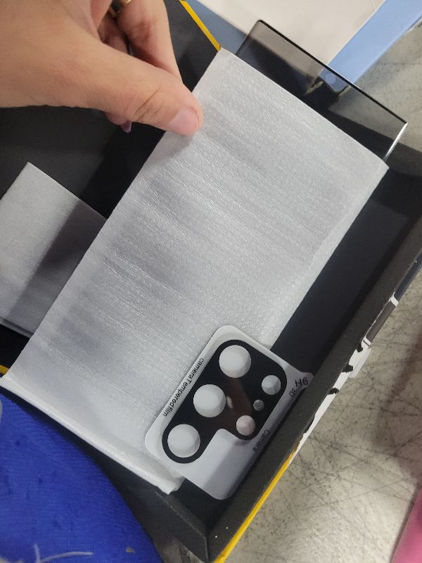 Photo 1 of [2+2 Pack] Glass Privacy Screen Protector for Samsung Galaxy S23 Ultra 5G, 9H Tempered Glass, Ultrasonic Fingerprint Compatible,HD Clear Anti-Spy Film for Galaxy S23 Ultra Glass Screen Protector