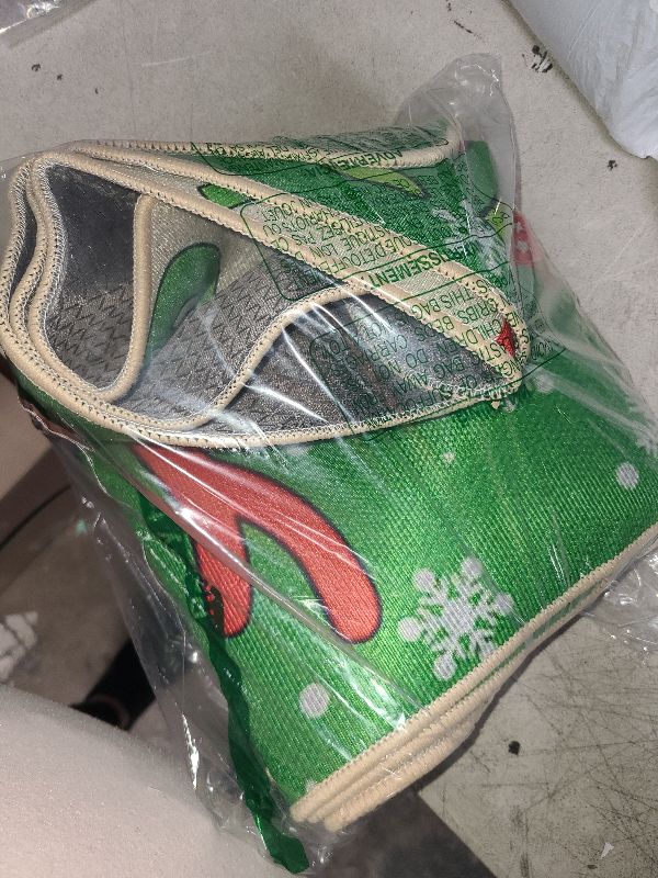 Photo 1 of 
Christmas Decorations Indoor Christmas Kitchen Bathroom Door Mat Non Slip and Washable Winter Rubber Santa Snowflakes Door Mat for Outdoor Indoor 16x28 and 16 * 48Inch