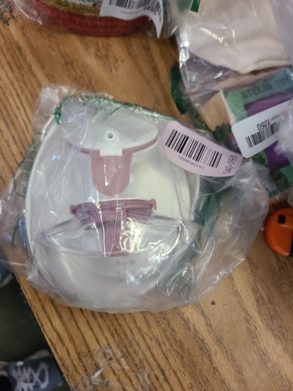 Photo 1 of 1 Pack M9 Full Set Breast Replacement Part for Momcozy Upgraded Mobile Flow | Upgraded M9, Including 24mm Flange, Red Valve, Diaphragm, Storage Bottle with Red Lip, Not Original Parts,1pc 24mm Overall