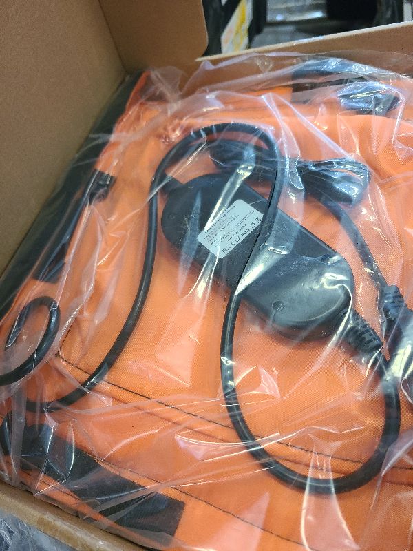 Photo 1 of 1 Pack Propane Tank Heater Blanket Gas Cylinder Tank Heater with Thermostat Controller Adjustment 41-122 °F and Timer Function, Propane Buckets Warmer Blanket Fit for 5-40LB Tanks