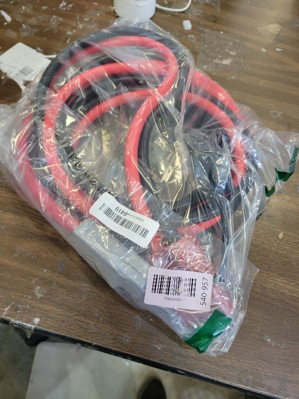 Photo 1 of 14FT Quick Disconnect Winch Power Cable, 2 Gauge 2 AWG Copper Wiring, 175A Quick Disconnect Connector for Forklift Car Motor Tractor Wide Range of Winching Applications