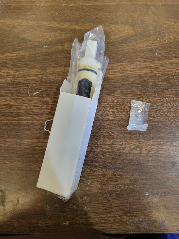 Photo 1 of 1222 Cartridge Kit Compatible with Moen Tub Shower, Replacement for Moen Posi Temp One-Handle Faucets, Durable Brass