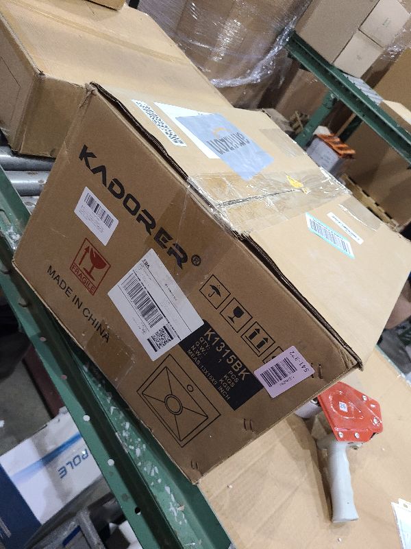 Photo 1 of 13 x 15 x 9 Inch Black Drop In Kitchen Bar Sink, Small Kitchen Sink Single Bowl Topmount Bar Prep Sink 18 Gauge Stainless Steel Bar Sink with Basket Strainer