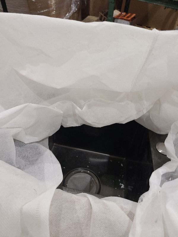 Photo 1 of 13 x 15 x 9 Inch Black Drop In Kitchen Bar Sink, Small Kitchen Sink Single Bowl Topmount Bar Prep Sink 18 Gauge Stainless Steel Bar Sink with Basket Strainer