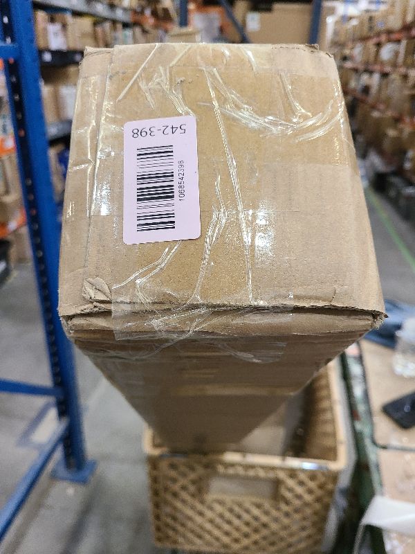 Photo 1 of 1 1/8 Inch Heavy Duty Curtain Rods, Extra Long Curtain Rod for Window 144-240 Inch(12-20ft), Telescoping Drapery Rods with Classic Finials and Adjustable Aluminum Alloy Brackets, Antique Brown