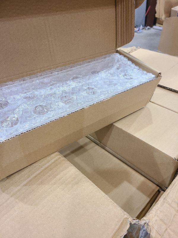 Photo 1 of 16 Pack 12" Clear Acrylic Flower Vase, Rectangular Floral Centerpiece for Dining Table Modern Flower Arrangement for Home Decor, Weddings, Parties & More! (Clear 16 Pack)