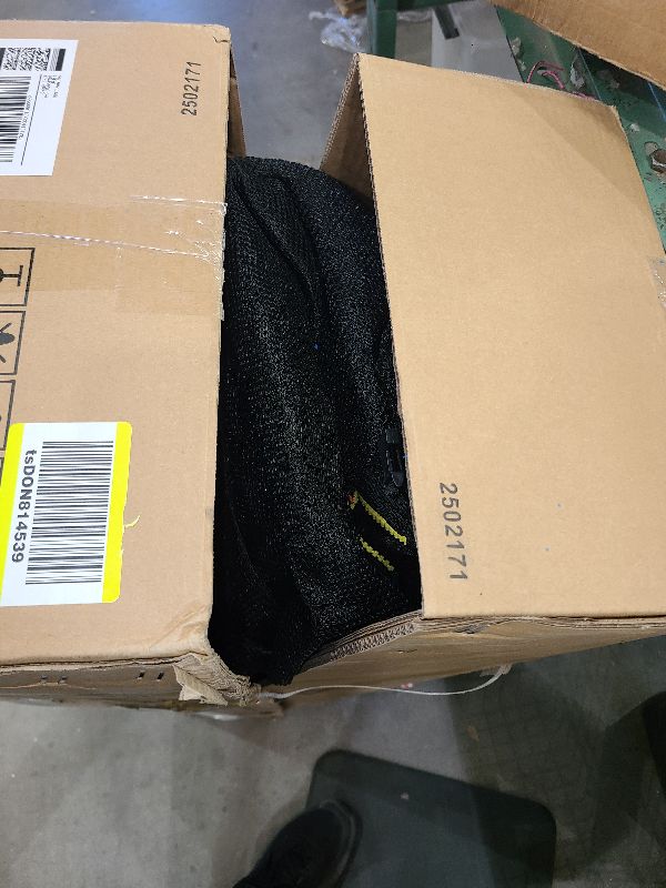 Photo 1 of 10/12/14/16FT Trampoline Replacement Enclosure Net with Universal Trampoline Replacement Enclosure Poles and Hardware 2.0 (16 FT)