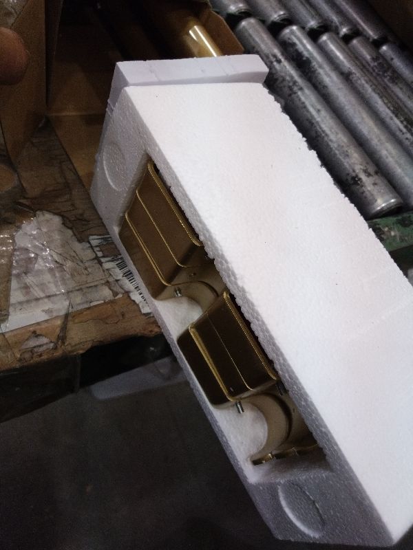 Photo 1 of 1 Inch Gold Double Curtain Rods 36 to 72 Inches (3 to 6 Ft), USFOOK 1 Inch Telescoping Curtain Pole with Sparkling Foil Finials, Double Window Rods for Sliding Glass Door