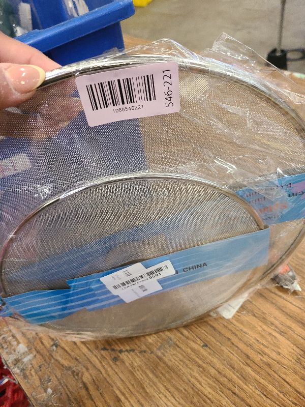 Photo 1 of 2-Pack Splatter Screens for Frying Pan - Stainless Steel Grease Splatter Guard with Foldable Knob, Ultra-Fine Mesh, Rust-Free (10" & 13") - No Oil Mess, No Burns,Ultra Fine Mesh