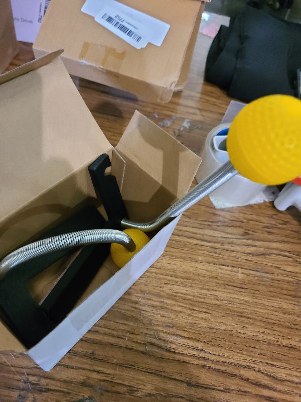 Photo 1 of 2 Pack Mailbox Notification Device, Mail Arrival Indicator Device, Mailbox Alert Alarm for Delivered Mail (Yellow)