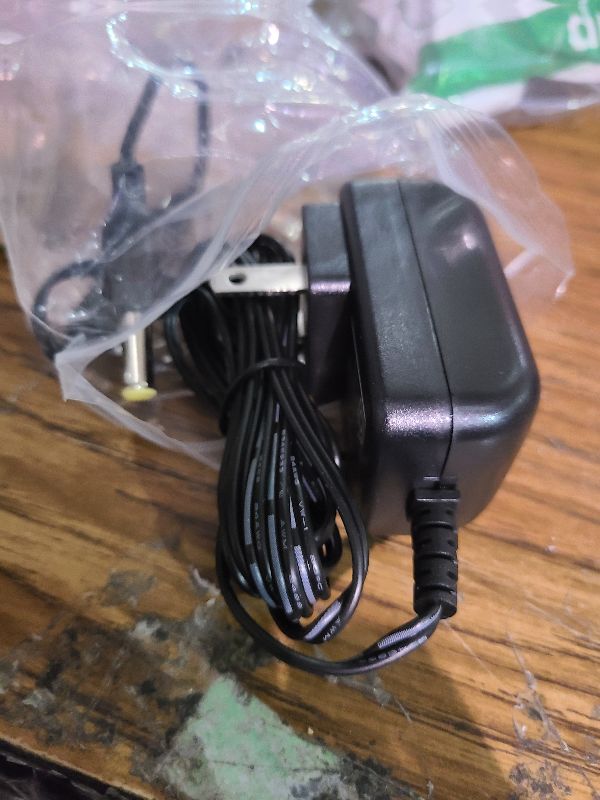 Photo 1 of 10V Pet Stain Eraser Charger Replacement Compatible with Bissell PowerBrush Power Cord AC Adapter for Bissell 2837 Cordless Portable Carpet Vacuum Cleaner 2842 2846 1624554 Charging Plug Cable
