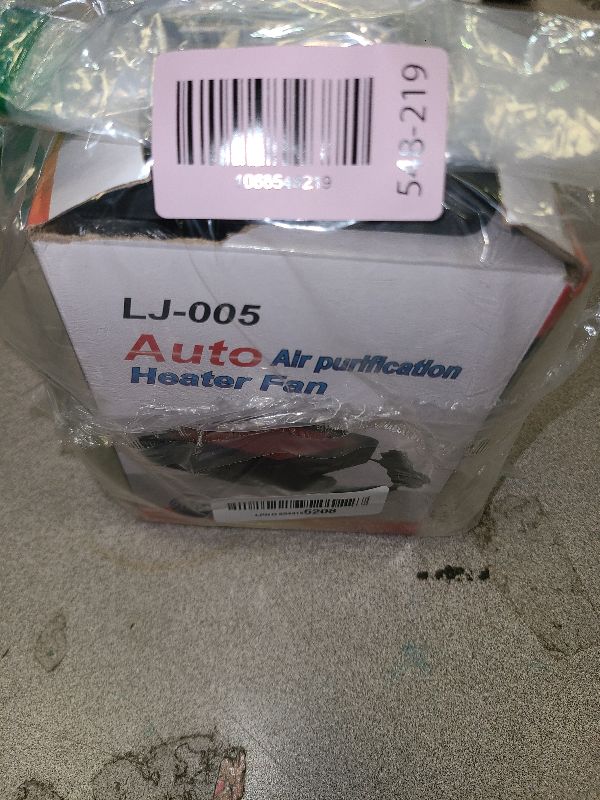 View 3 of 2026 New Upgraded Portable Car Heater for Vehicle, 12V Car Heater Portable? Plugs into Cigarette Lighter?, Portable Heater for Car, 360° Rotatable Car Defroster Windshield Heater (1)
