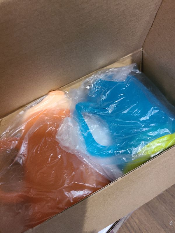 Photo 1 of 2 Pack Senior Water Cup Sippy Cups for Elderly, Safe Silicone Spill Proof Cups with 2 Handles Straw and Lid for Adults for Hospital Patients, Elderly, Pregnant, and Disabled (Blue+Orange -2 Pack)