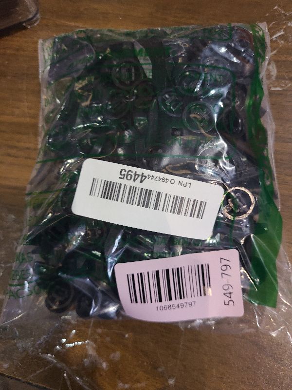 Photo 1 of 150Pack Nylon Universal Cable Tie Buckle, Zipper Clips for Cars, T Style Zip Ties Button Fixion Tools, Automotive Plastic Rivet Push Pin, Auto Body Parts Trim, Bumper Retainer Fender Liner Door Panel