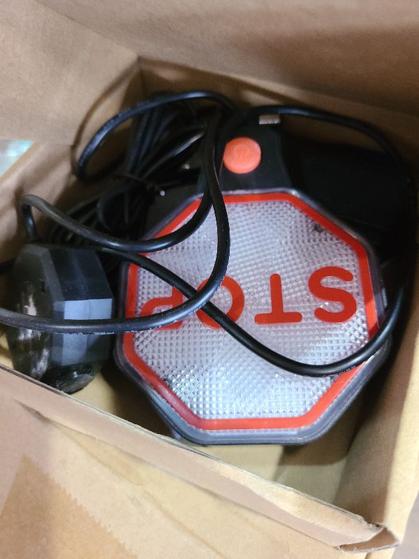 Photo 1 of 1 Pack Adjustable Garage Parking Sensor with LED Display – No-Drill Parking Aid for Cars, SUVs & Pickups, Set Stop Distance 6"–6 ft, Battery or USB Powered (Black)