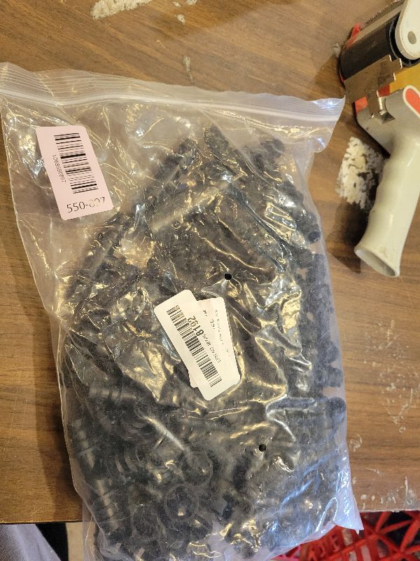 Photo 1 of 100Pcs Drip Irrigation Connectors Fittings Kit for 1/2 Inch Tubing, Including 30 Tees, 30 Couplings, 20 Elbows, 10 End Closures, 10 End Cap Plugs - Barbed Connectors Compatible Drip Sprinkler Systems