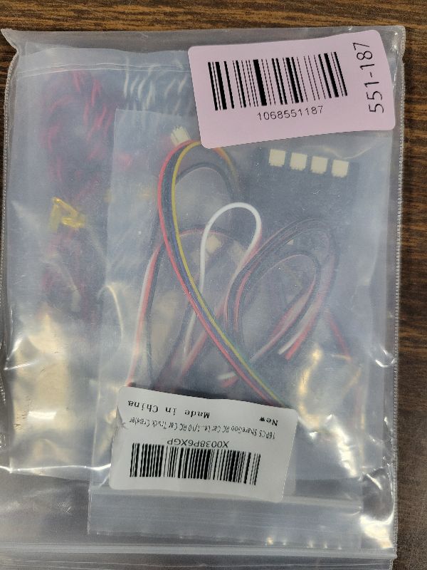 Photo 1 of 16PCS ShareGoo RC Car Led Light System Turn Signal Brake Headlight Taillight Backward-Light Fog-Lights Set Group Compatible with Traxxas HPI HSP Redcat Arrma Axial 1/10 RC Car Truck Crawler