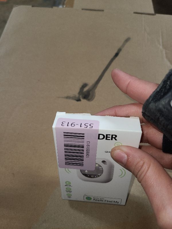 Photo 1 of 2 Packs Air Tracker Tags Compatible with Apple Find My (iOS Only), Bluetooth Tracker, Smart Keys Finder and Item Locator with Waterproof Case for Wallet Luggage Backpack