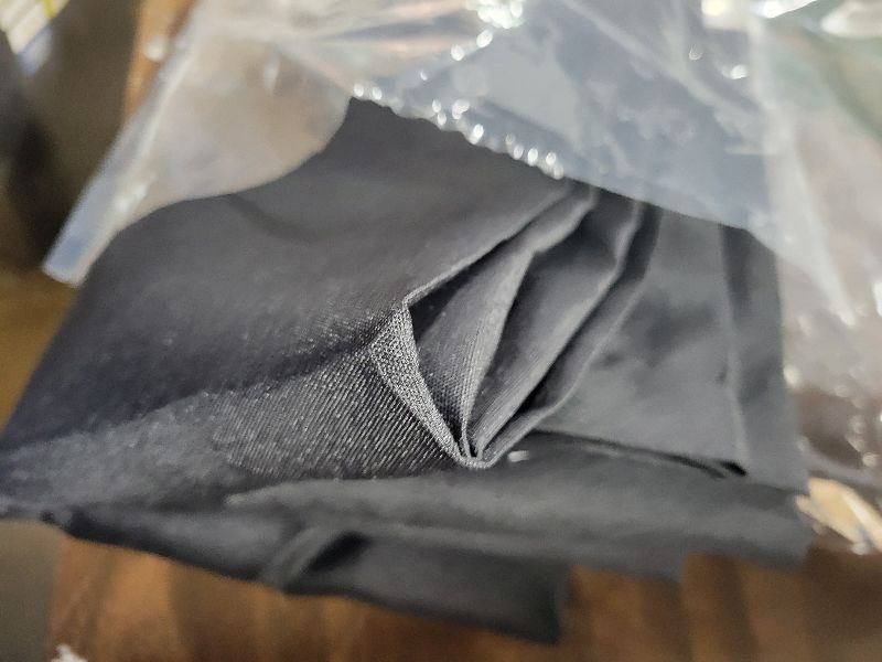 Photo 1 of 2 Pack Picnic Table Cover Fitted Tablecloth for 8 Foot Rectangle Tables Elastic Waterproof Stretch Washable Patio Folding Outdoor Spandex Table Cloth for Camping Banquet and Parties (Black,30" x 96")