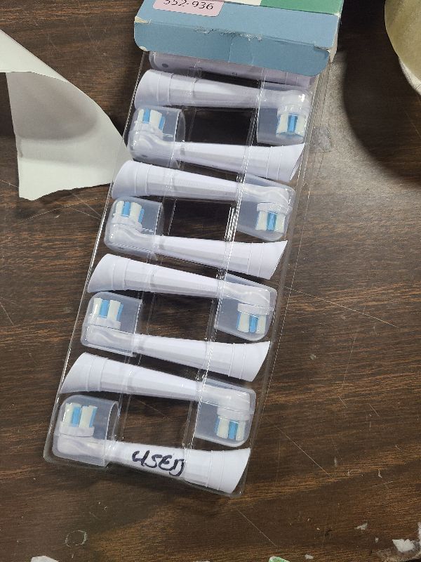 Photo 1 of 12pcs Replacement Heads Compatible with Oral B iO 3 4 5 6 7 8 9 10 Series Electric Toothbrush,Toothbrush Heads Compatible with Oral B iO Replacement Heads, Medium Bristles for Effective Cleaning,White