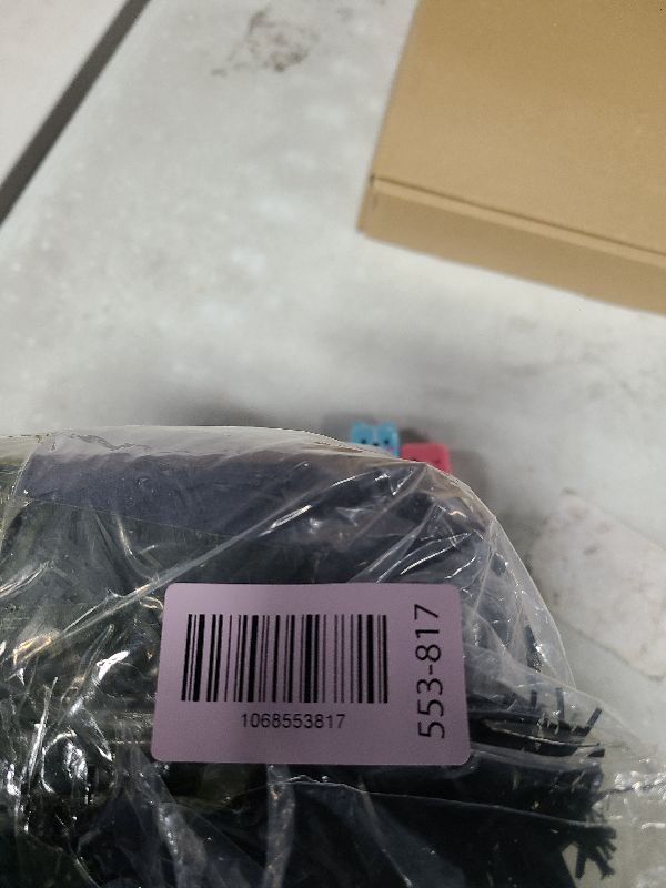 Photo 1 of 2 Pack 9 FT Black Colorado Spruce Artificial Christmas Halloween Garland Decoration Black Artificial Garland for Table Mantle Wall Door Outdoor Indoor Decor (10" x 9', 2 Pack)