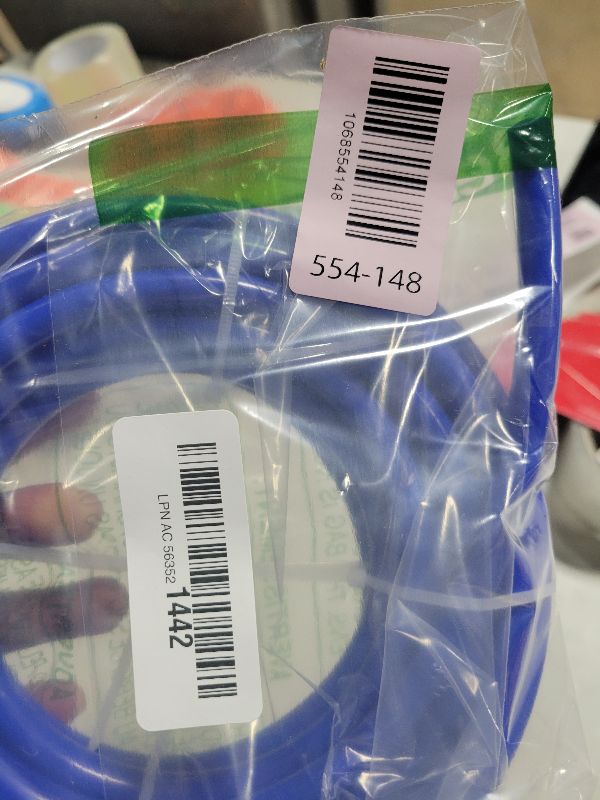 Photo 1 of 25FT 3/8 Inch O.D.RO Water Tubing,NSF Certified Water Line for RO(Reverse Osmosis) Water Purifier Filter System,BPA free Flexible Tubing(blue)