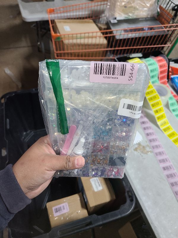 Photo 1 of 14000Pcs Colorful Flatback Rhinestones and Pearls for Bedazzling Kit, 2-6mm Resin Gems Bedazzling Rhinestone, 4-10mm Flatback Pearls Gems Rhinestones for Crafting DIY Face Makeup