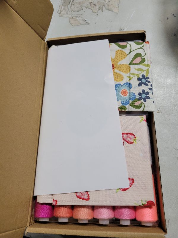 Photo 1 of 125 PCS Sewing Thread Assortment, 36 Colors 400yd Sewing Thread with Matched 36 Colors Bobbins, Plus 50 PCS Sewing Machine Needles for Home Sewing Machine