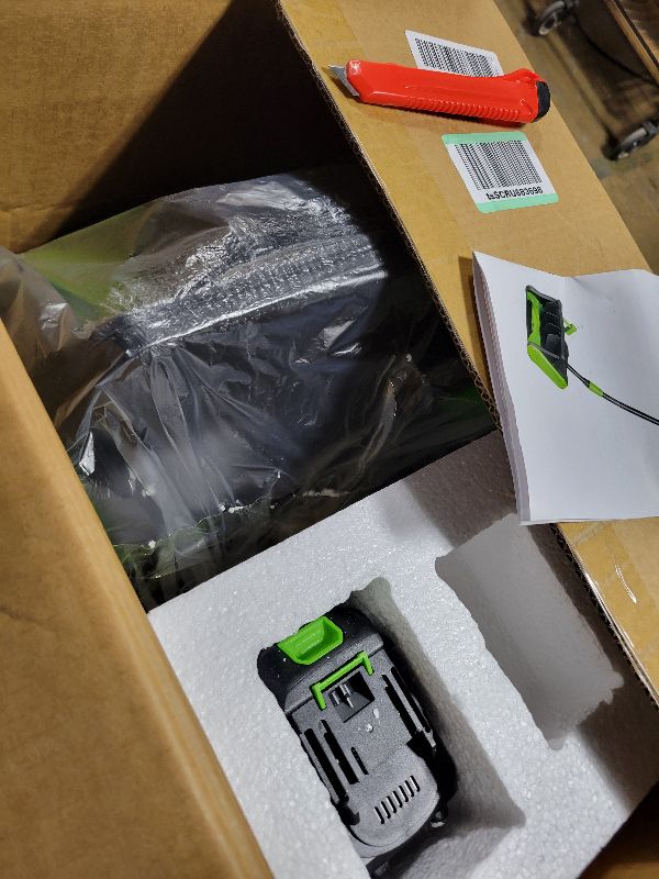 Photo 1 of 13" Cordless Snow Shovel (Apple Green)