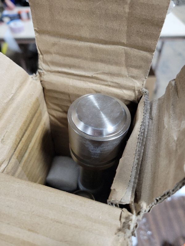 Photo 1 of 1 1/8 Inch Diameter Curtain Rods 72 to 144 Inches(6-12ft), Telescoping Heavy Duty Large Drapery Rod with Adjustable Aluminum Alloy Bracket, Solid End Caps for Windows Patio Decoration, Brushed Nickel